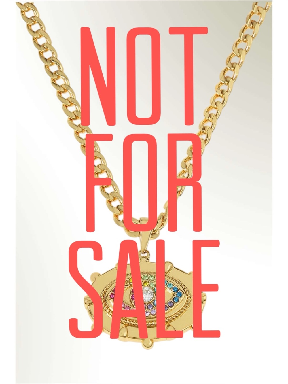 Kurt Geiger Evil Eye Pendant Necklace